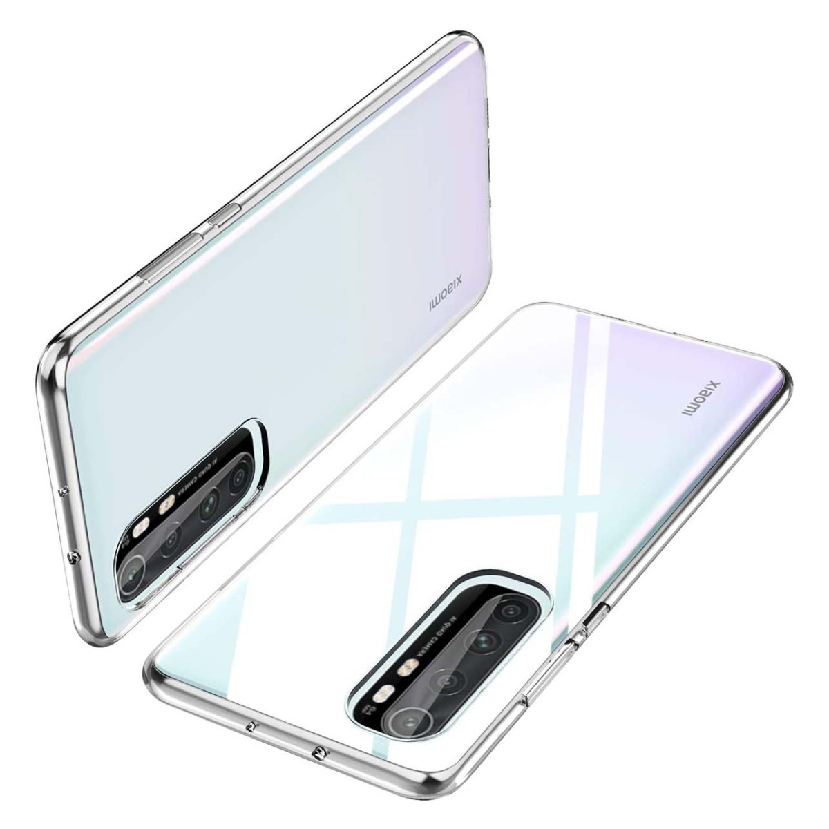 Funda Silicona Gel TPU Transparente para Xiaomi Mi Note 10 Lite