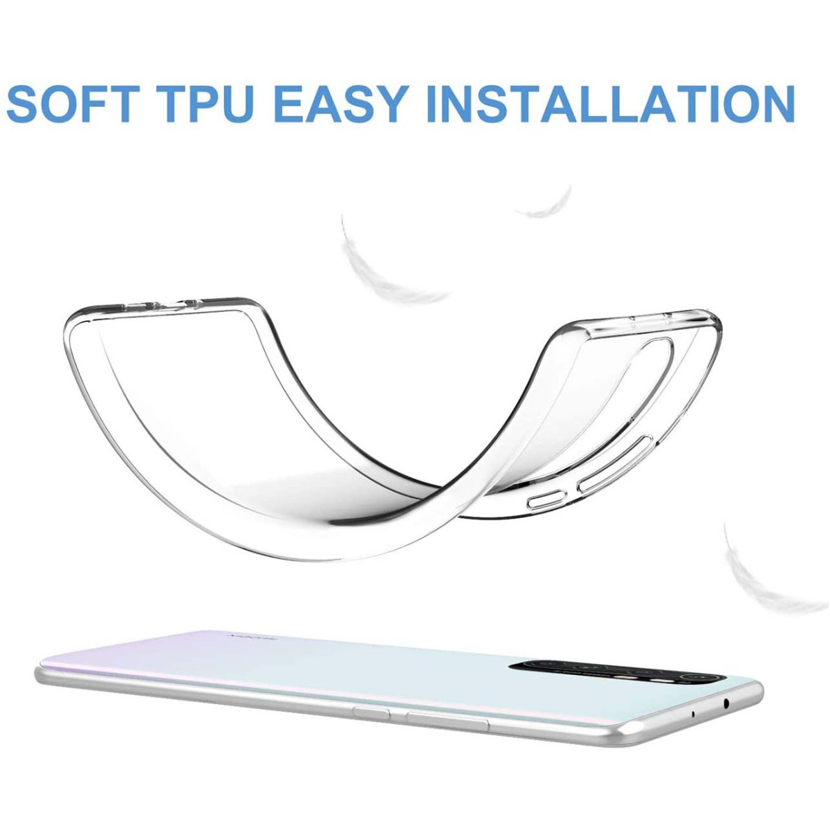 Funda Silicona Gel TPU Transparente para Xiaomi Mi Note 10 Lite