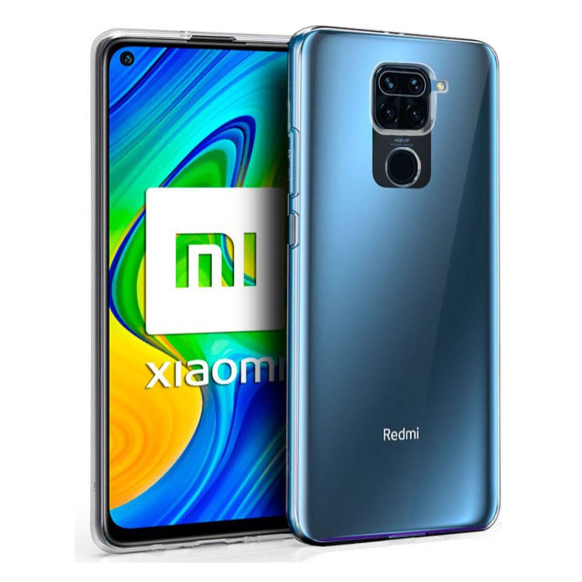 Funda Silicona Gel TPU Transparente para Xiaomi Redmi Note 9