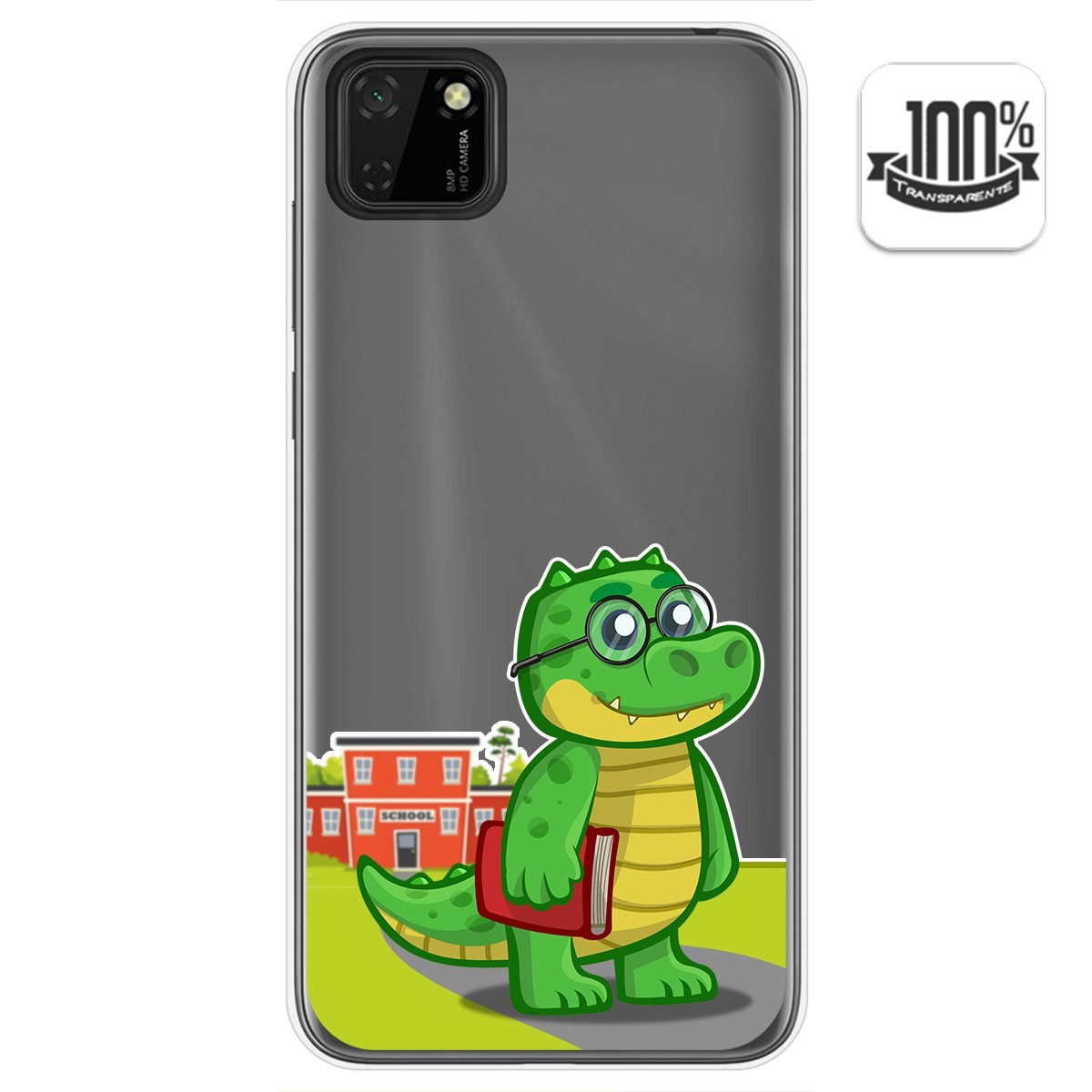 Funda Gel Transparente para Huawei Y5p diseño Coco Dibujos