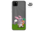 Funda Gel Transparente para Huawei Y5p diseño Conejo Dibujos