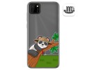 Funda Gel Transparente para Huawei Y5p diseño Panda Dibujos