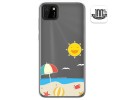 Funda Gel Transparente para Huawei Y5p diseño Playa Dibujos