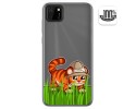 Funda Gel Transparente para Huawei Y5p diseño Tigre Dibujos
