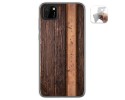 Funda Gel Tpu para Huawei Y5p diseño Madera 05 Dibujos