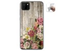 Funda Gel Tpu para Huawei Y5p diseño Madera 08 Dibujos