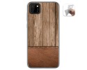 Funda Gel Tpu para Huawei Y5p diseño Madera 09 Dibujos
