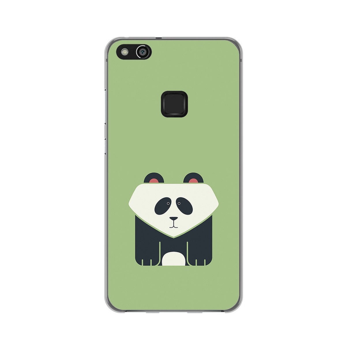 Funda Gel Tpu para Huawei P10 Lite Diseño Panda Dibujos