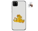 Funda Gel Tpu para Huawei Y5p diseño Leones Dibujos