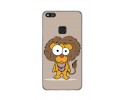 Funda Gel Tpu para Huawei P10 Lite Diseño Leon Dibujos