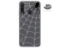 Funda Gel Transparente para Huawei Y6p diseño Araña Dibujos