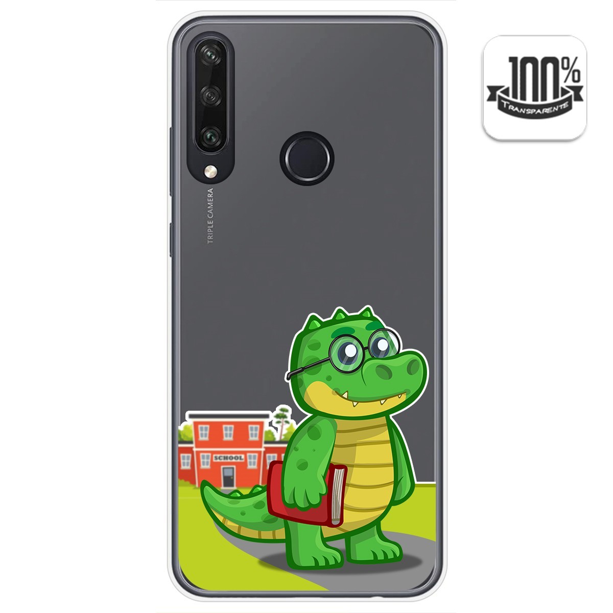 Funda Gel Transparente para Huawei Y6p diseño Coco Dibujos