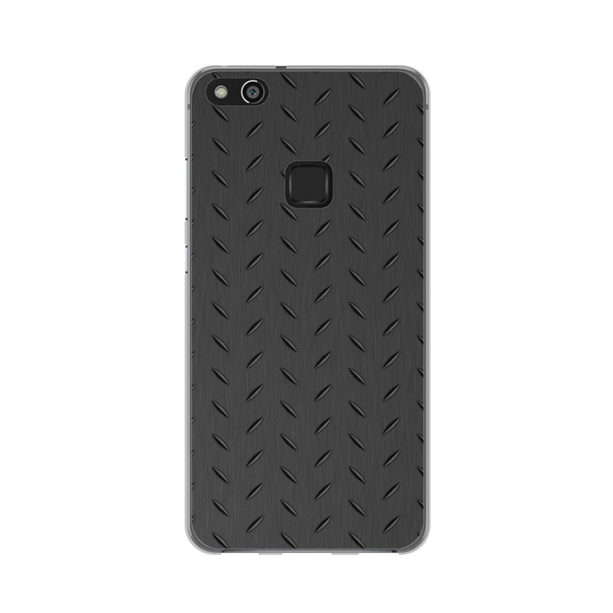 Funda Gel Tpu para Huawei P10 Lite Diseño Metal Dibujos