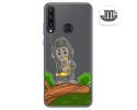 Funda Gel Transparente para Huawei Y6p diseño Mono Dibujos