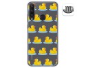 Funda Gel Transparente para Huawei Y6p diseño Pato Dibujos