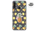 Funda Gel Transparente para Huawei Y6p diseño Piña Dibujos