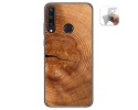 Funda Gel Tpu para Huawei Y6p diseño Madera 04 Dibujos