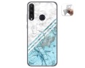 Funda Gel Tpu para Huawei Y6p diseño Mármol 02 Dibujos