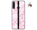 Funda Gel Tpu para Huawei Y6p diseño Mármol 04 Dibujos