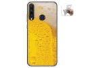Funda Gel Tpu para Huawei Y6p diseño Cerveza Dibujos