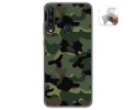 Funda Gel Tpu para Huawei Y6p diseño Camuflaje Dibujos