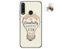Funda Gel Tpu para Huawei Y6p diseño Creativity Dibujos