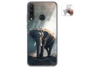 Funda Gel Tpu para Huawei Y6p diseño Elefante Dibujos