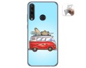 Funda Gel Tpu para Huawei Y6p diseño Furgoneta Dibujos
