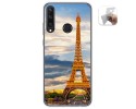 Funda Gel Tpu para Huawei Y6p diseño Paris Dibujos