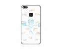 Funda Gel Tpu para Huawei P10 Lite Diseño Informatico Dibujos