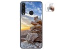 Funda Gel Tpu para Huawei Y6p diseño Sunset Dibujos