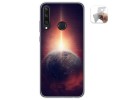 Funda Gel Tpu para Huawei Y6p diseño Tierra Dibujos