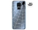Funda Gel Transparente para Xiaomi Redmi Note 9 diseño Araña Dibujos