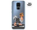 Funda Gel Transparente para Xiaomi Redmi Note 9 diseño Avestruz Dibujos