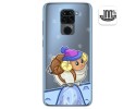 Funda Gel Transparente para Xiaomi Redmi Note 9 diseño Cabra Dibujos