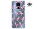 Funda Gel Transparente para Xiaomi Redmi Note 9 diseño Flamenco Dibujos
