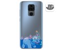 Funda Gel Transparente para Xiaomi Redmi Note 9 diseño Hipo Dibujos