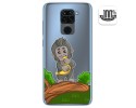 Funda Gel Transparente para Xiaomi Redmi Note 9 diseño Mono Dibujos
