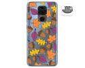 Funda Gel Transparente para Xiaomi Redmi Note 9 diseño Otoño Dibujos