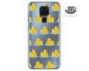 Funda Gel Transparente para Xiaomi Redmi Note 9 diseño Pato Dibujos