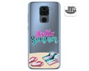 Funda Gel Transparente para Xiaomi Redmi Note 9 diseño Summer Dibujos