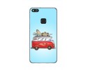 Funda Gel Tpu para Huawei P10 Lite Diseño Furgoneta Dibujos