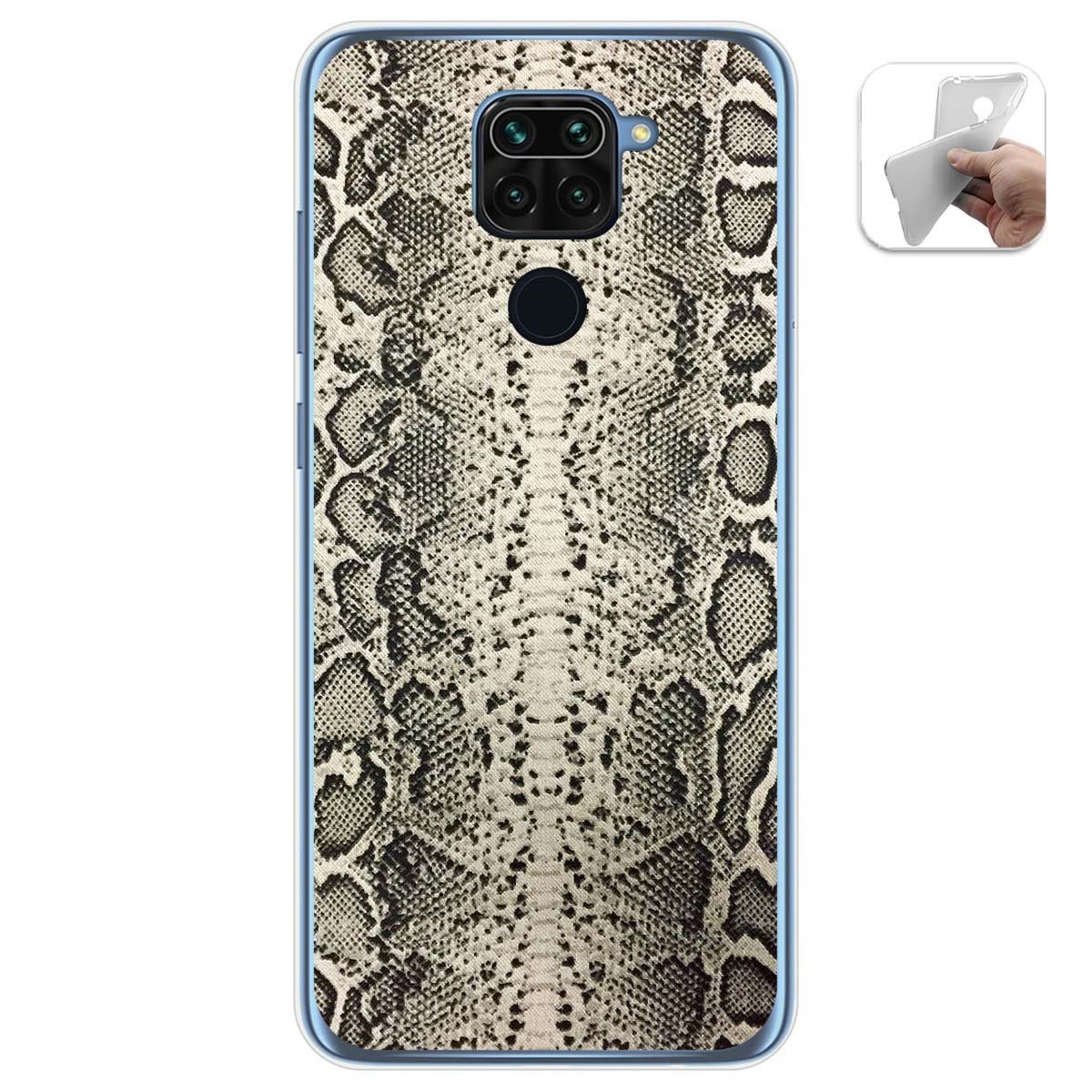 Funda Gel Tpu para Xiaomi Redmi Note 9 diseño Animal 01 Dibujos
