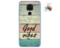 Funda Gel Tpu para Xiaomi Redmi Note 9 diseño Madera 01 Dibujos