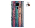 Funda Gel Tpu para Xiaomi Redmi Note 9 diseño Madera 10 Dibujos