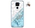 Funda Gel Tpu para Xiaomi Redmi Note 9 diseño Mármol 02 Dibujos