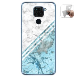 Funda Gel Tpu para Xiaomi Redmi Note 9 diseño Mármol 02 Dibujos