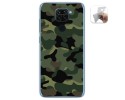 Funda Gel Tpu para Xiaomi Redmi Note 9 diseño Camuflaje Dibujos
