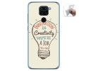 Funda Gel Tpu para Xiaomi Redmi Note 9 diseño Creativity Dibujos