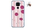 Funda Gel Tpu para Xiaomi Redmi Note 9 diseño Flores Vintage Dibujos